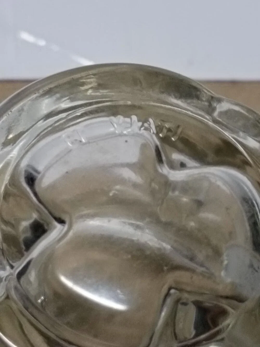 Borgonovo VTG 1950-1970 Set 2 Italian Glass Crystal Tealight Candle Holders - Picture 6 of 6